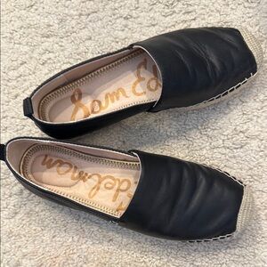 Sam Edelman Black Espadrille Flats